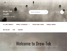 Tablet Screenshot of drew-tek.com